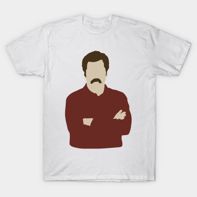 Ron Swanson T-Shirt by FutureSpaceDesigns